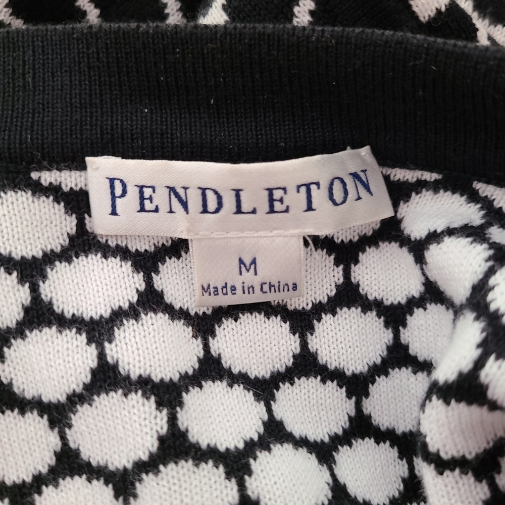 Pendleton Cotton Button Down Cardigan - image 7